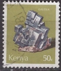 Kenya; 1977: Sc. # 102: Used CTO Single Stamp
