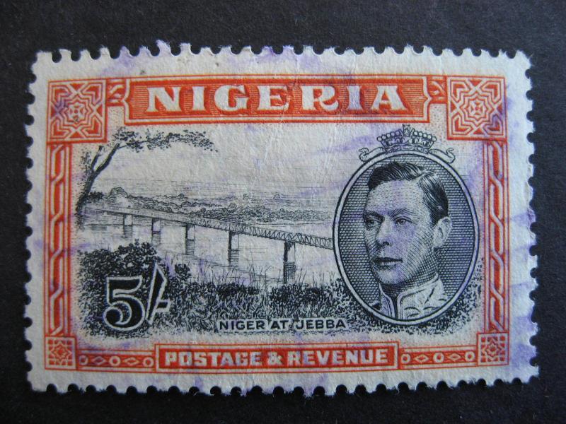 NIGERIA Sc 64c used, creased, still very presentable though, check it out! 