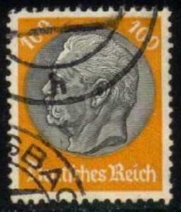 Germany # 431 Paul von Hindenburg, used (0.60)