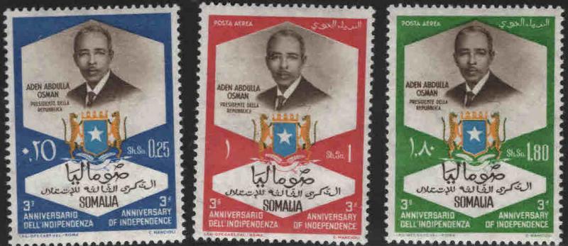 Somalia Scott 270, C90-C91 MNH**  set