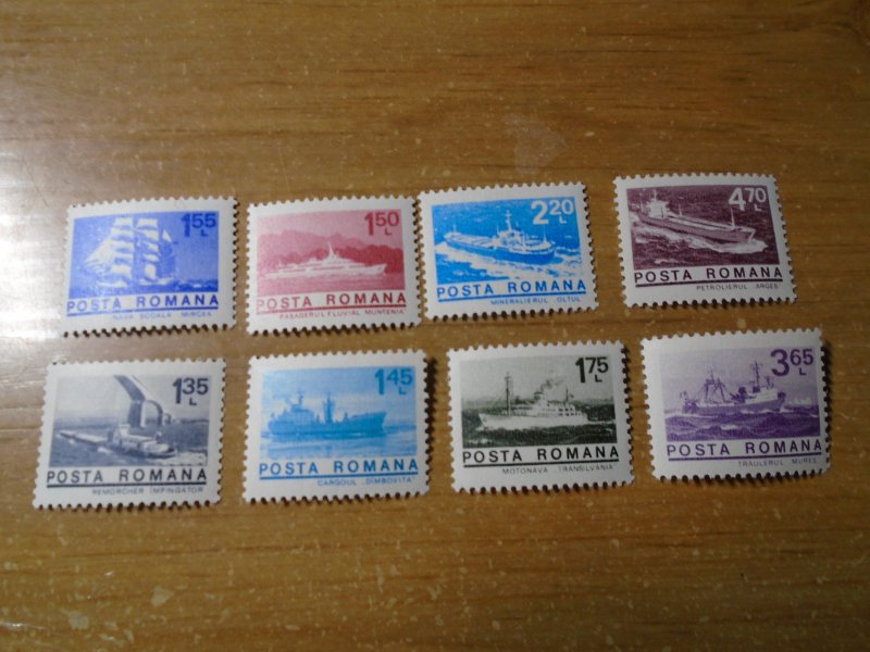 Romania  #  2460-67  MNH