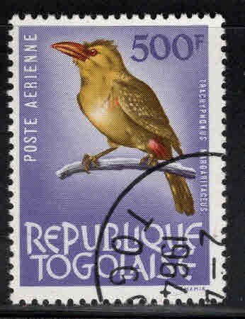 TOGO Scott C40 used Bird stamp