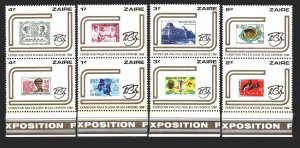 Kinshasa. 1980. 673-80. Stamps on stamps. MNH.