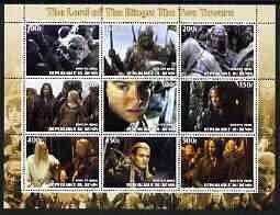 BENIN - 2003 - Lord of the Rings - Perf 9v Sheet - MNH - Private Issue