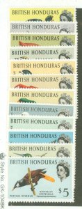 British Honduras #167-78  Single (Complete Set)