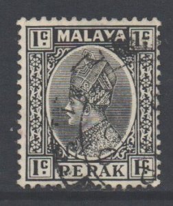 Malaya Perak Scott 69 - SG88, 1935 Sultan 1c used