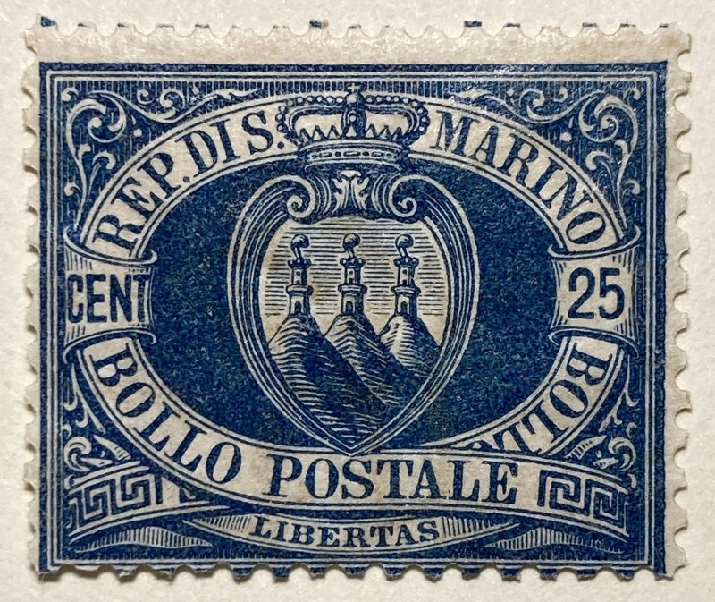 AlexStamps SAN MARINO #14 F Mint