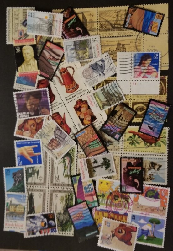 US Modern Used Stamp Lot T4615