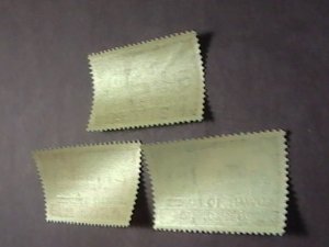 KUWAIT # 117-119-MINT/NEVER HINGED---COMPLETE SET---1955(LOTB)