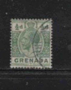 GRENADA #79  1913  1/2p  KING GEORGE V       F-VF  USED  a