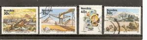 Namibia 681-684 used