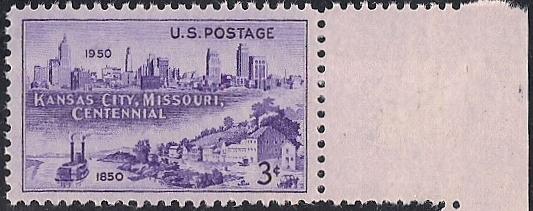 994 3 cent Kansas City, MO Centenary mint OG NH XXF