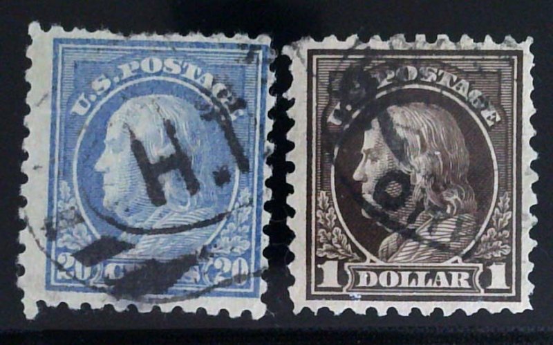 Scott #462-466,468-470,472-476,478 - Used - FW Lot - 1916