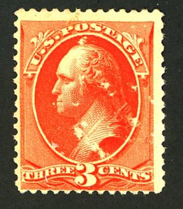 U.S. #214 MINT OG HR