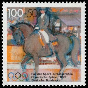 Germany - Scott B726 - Mint-Never-Hinged - Crease