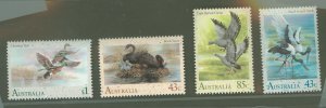 Australia  #1203-1206  Single (Complete Set)