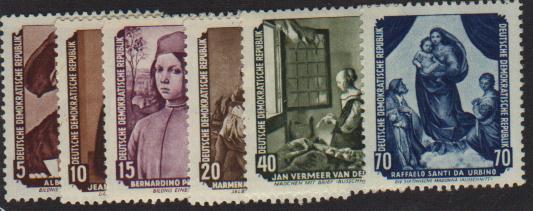 GDR #272-77   mint VF NH -   Lakeshore Philatelics