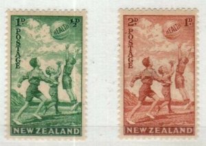 New Zealand Scott B16-17 Mint hinged [TG1569]