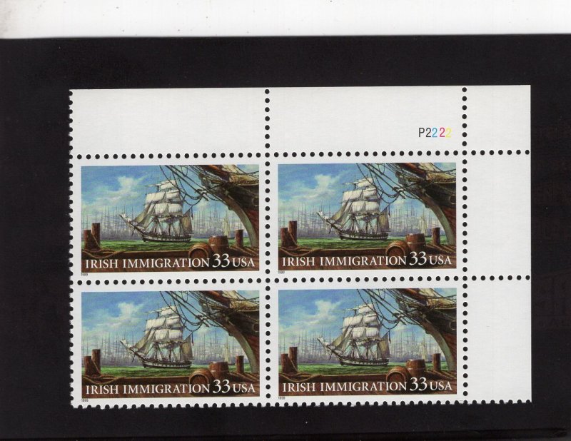 3286 Irish Immigration, MNH UR-PB/4