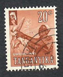 Tanganyika #48 used single