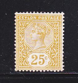 Ceylon 138 U Queen Victoria