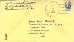 United States Florida Cottage Hill Rur. Sta. Cantonment 1965 4-bar  1955-1978...