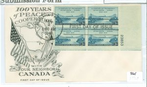 US 961 1948 FDC