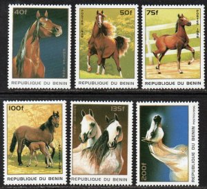 Benin Sc #865-870 MNH Horses