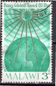 Malawi; 1964; Sc. # 18 Used Single Stamp
