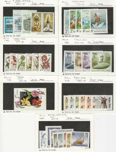 Hungary, Postage Stamp, #3082//3134 Mint NH, 1987-88, JFZ