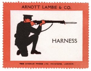 (I.B) Cinderella Collection : Trade Label (Arnott Lambie) Harness