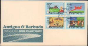 Antigua, First Day Cover, Space