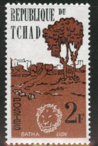 Chad TCHAD Scott 72,  MH* 1962 stamp