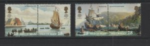 Isle of Man #505-08 (1992 Europa Columbus New World set ) VFMNH  CV $5.10