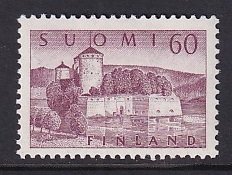 Finland   #338A  MNH  1957  fortress  60m