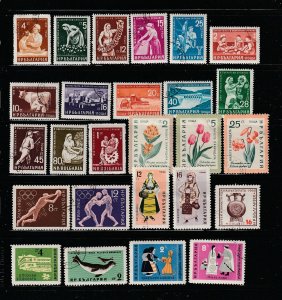 Bulgaria Collection A, 53 Stamps - 2 Scans - All the stamps are in the scans.