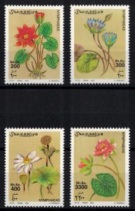 SOMALIA 2001 - Flowers /complete set MNH