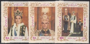 Iran - 1968 - Sc 1488-90 - NH - Complete set