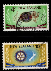 New Zealand Scott 469-470 Used set