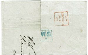 Austria 1869 Wien cancel on cover to England, franked 15kr+10kr