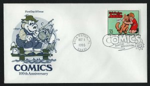 #3000j 32c Little Orphan Annie, Artmaster FDC **ANY 5=FREE SHIPPING**