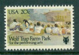 2018 20c Wolf Trap Fine MNH
