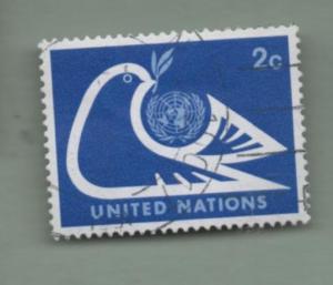 SCOTT  249  used     NEW YORK    United Nations