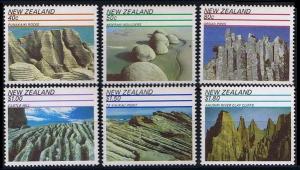 1991 New Zealand 1176-1181 Landscape 9,00 €