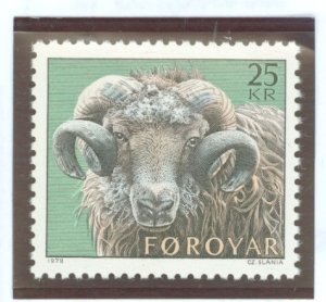 Faroe Islands #42  Single (Animals)