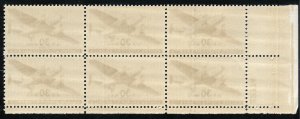 Doyle's_Stamps: MNH Scott #C30** PNB+2 WWII Era 30c Airmails