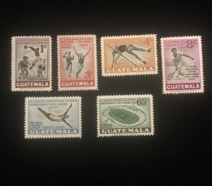 Guatemala C171-176, MNH, complete set of 6