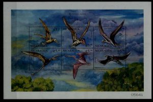 Nicaragua 2277 MNH m/s Dinosaurs SCV5