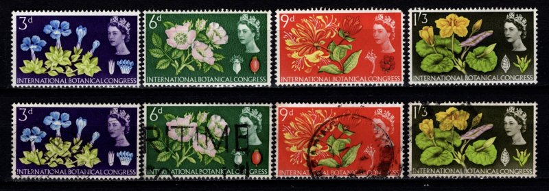 Great Britain 1964 10th International Botanical Congress, Set [Unused/Used]