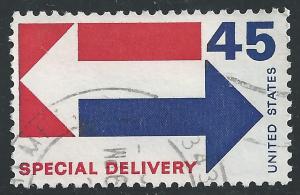 US #E22 45c Arrows